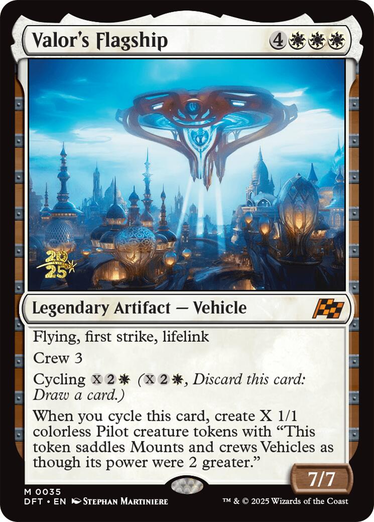 Valor's Flagship [Aetherdrift Prerelease Promos] | Impulse Games and Hobbies