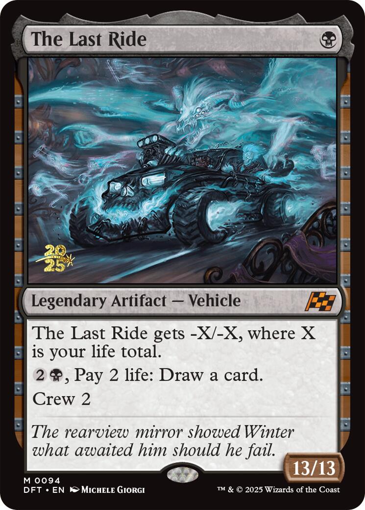 The Last Ride [Aetherdrift Prerelease Promos] | Impulse Games and Hobbies
