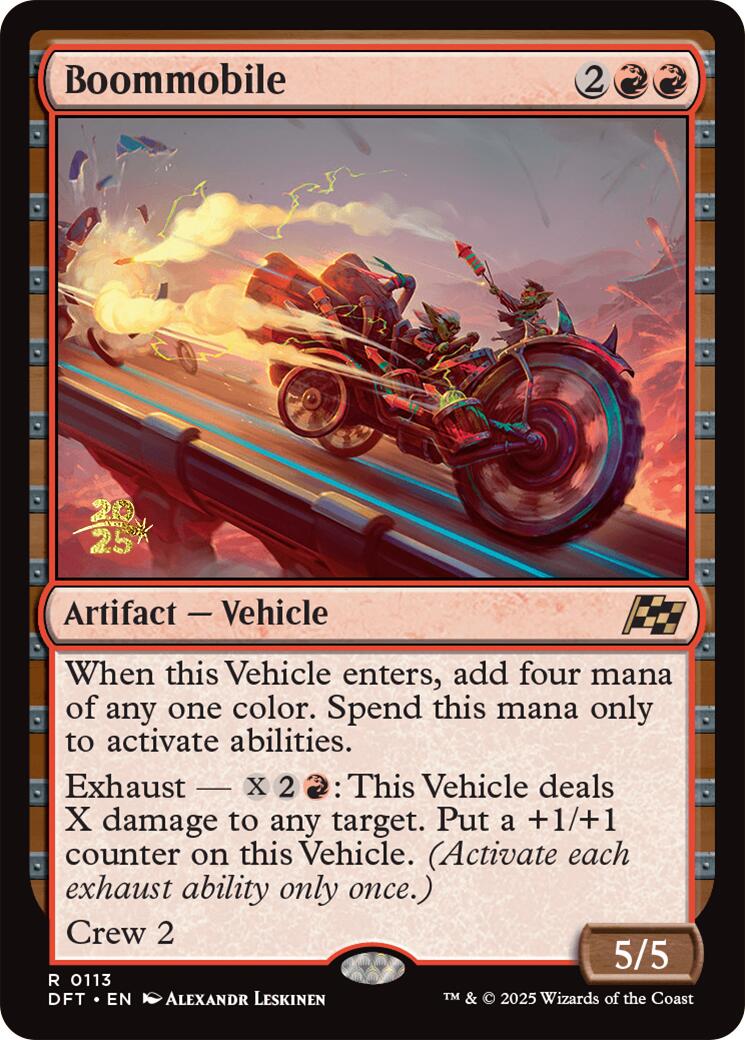 Boommobile [Aetherdrift Prerelease Promos] | Impulse Games and Hobbies