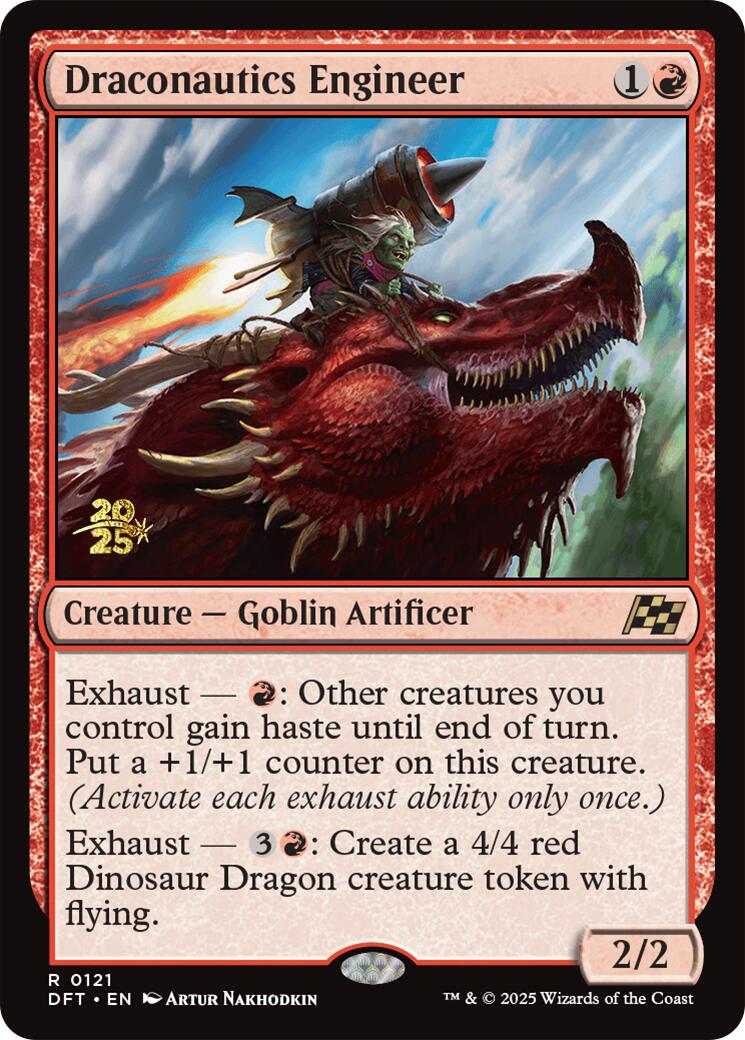 Draconautics Engineer [Aetherdrift Prerelease Promos] | Impulse Games and Hobbies
