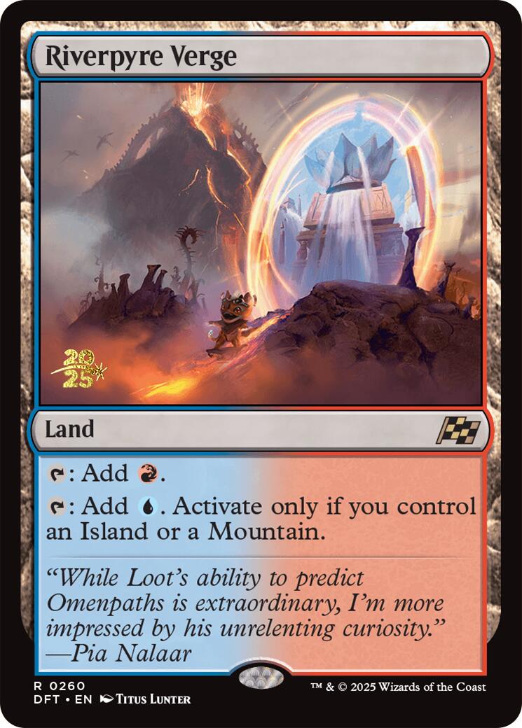 Riverpyre Verge [Aetherdrift Prerelease Promos] | Impulse Games and Hobbies