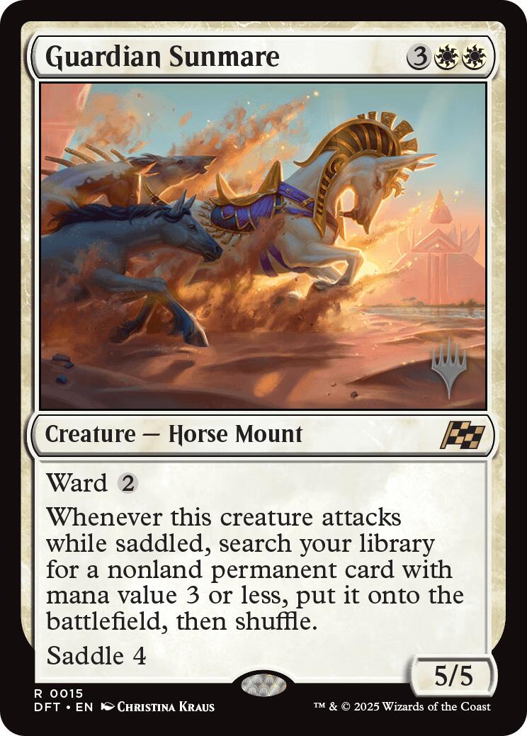 Guardian Sunmare (Promo Pack) [Aetherdrift Promos] | Impulse Games and Hobbies