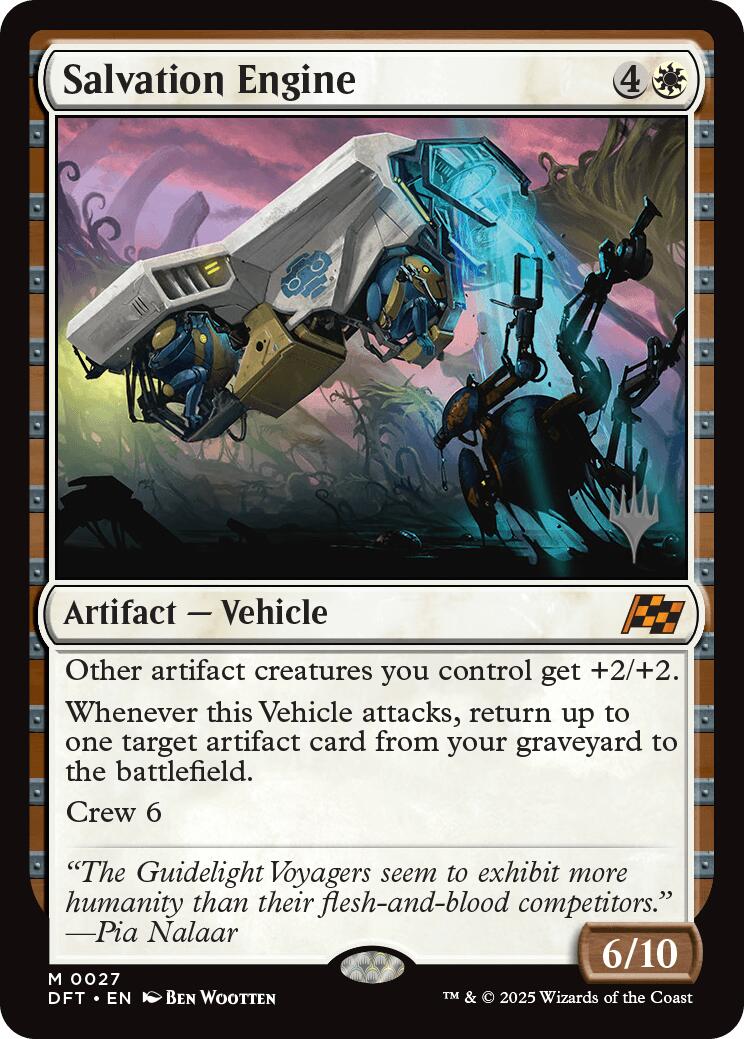 Salvation Engine (Promo Pack) [Aetherdrift Promos] | Impulse Games and Hobbies