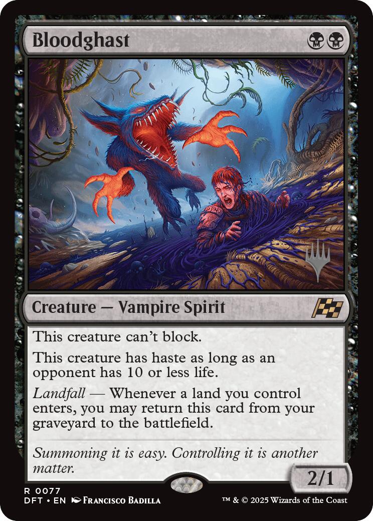 Bloodghast (Promo Pack) [Aetherdrift Promos] | Impulse Games and Hobbies