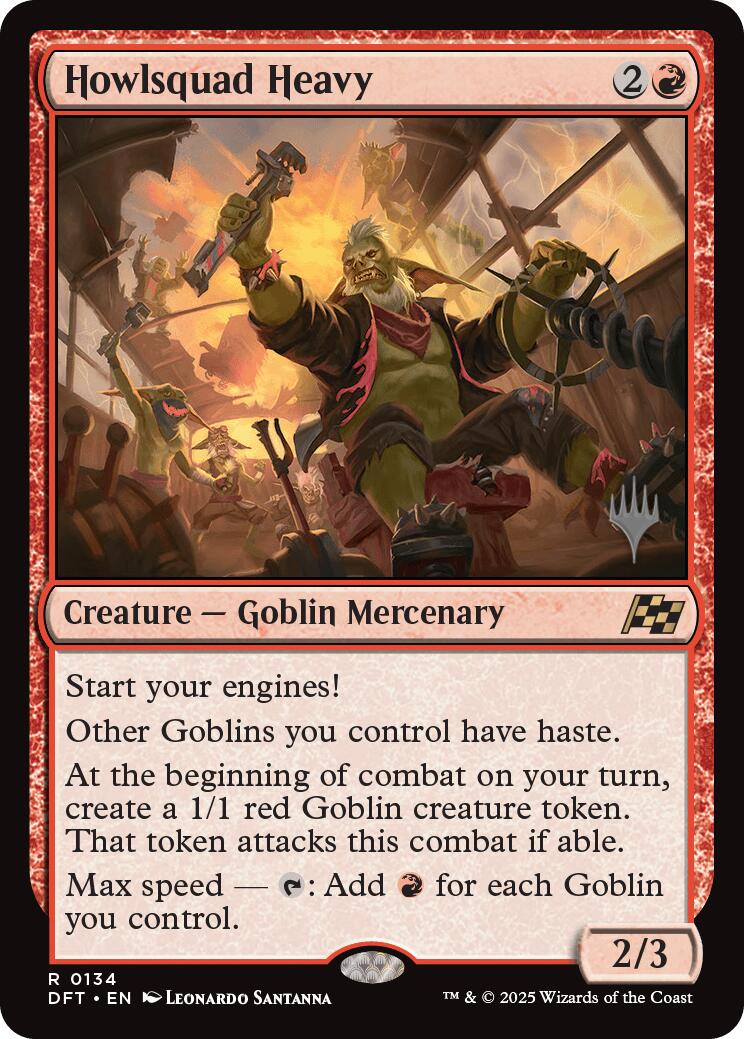 Howlsquad Heavy (Promo Pack) [Aetherdrift Promos] | Impulse Games and Hobbies