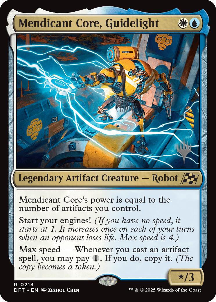 Mendicant Core, Guidelight (Promo Pack) [Aetherdrift Promos] | Impulse Games and Hobbies