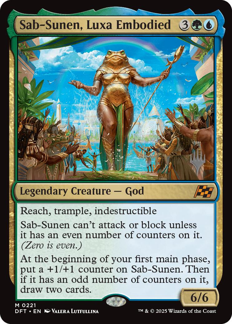 Sab-Sunen, Luxa Embodied (Promo Pack) [Aetherdrift Promos] | Impulse Games and Hobbies