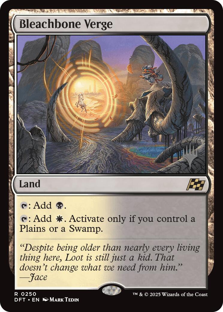 Bleachbone Verge (Promo Pack) [Aetherdrift Promos] | Impulse Games and Hobbies
