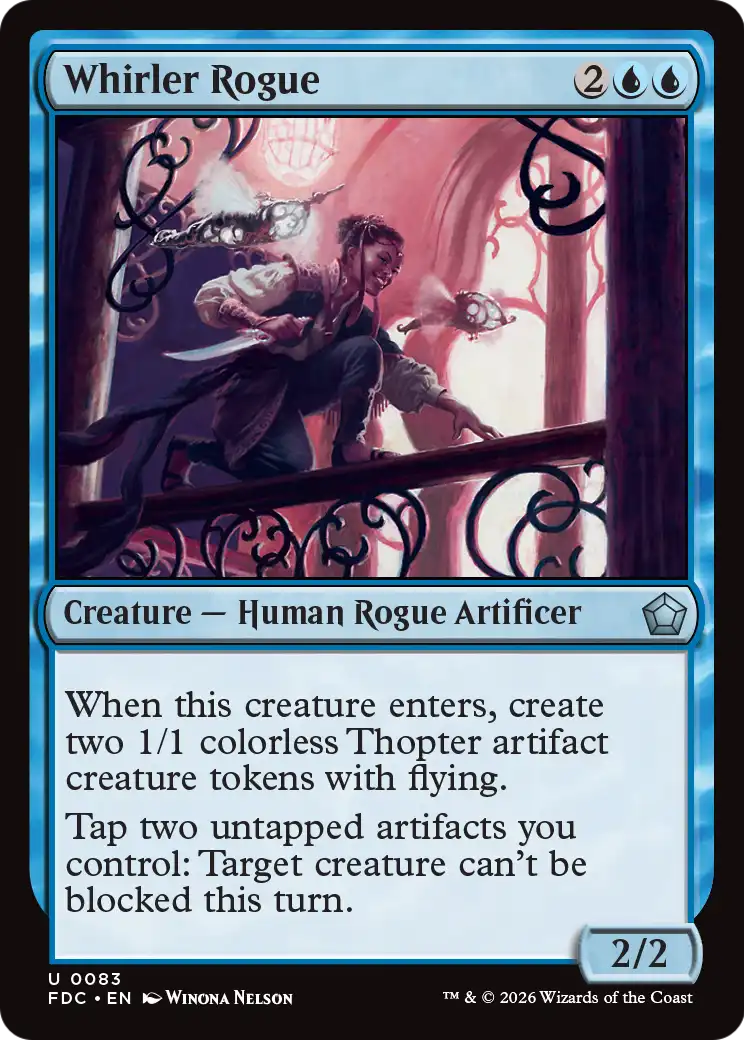 Whirler Rogue [Foundations Commander] | Impulse Games and Hobbies