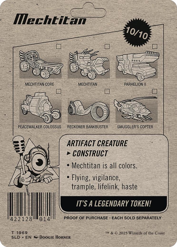 Mechtitan Token [Secret Lair Drop Series] | Impulse Games and Hobbies
