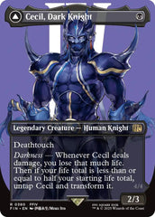 Cecil, Dark Knight // Cecil, Redeemed Paladin (Borderless) [FINAL FANTASY] | Impulse Games and Hobbies
