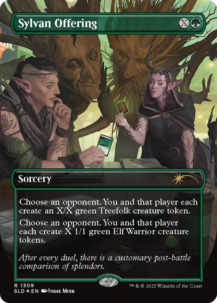Sylvan Offering [Secret Lair Drop Series] | Impulse Games and Hobbies