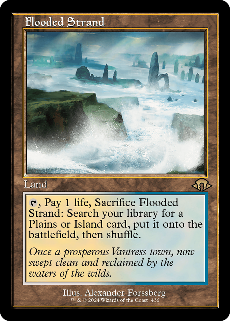 Flooded Strand (Retro) [Modern Horizons 3] | Impulse Games and Hobbies