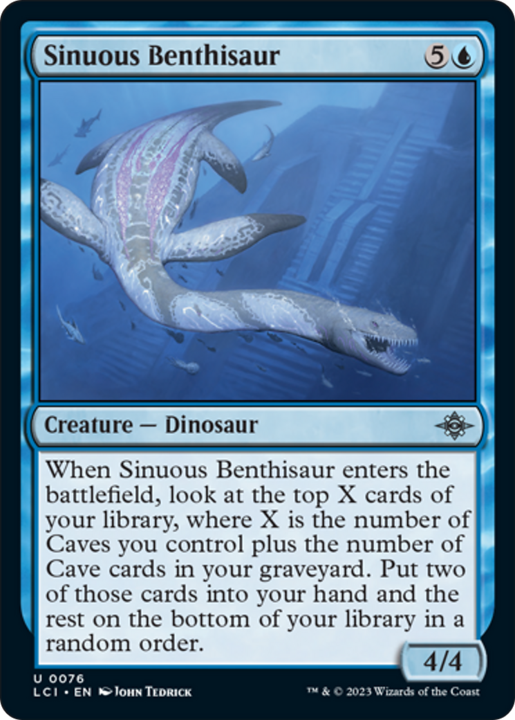 Sinuous Benthisaur [The Lost Caverns of Ixalan] | Impulse Games and Hobbies