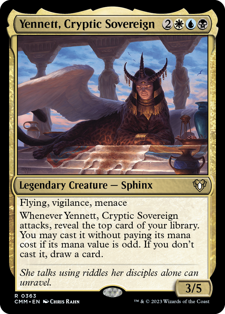 Yennett, Cryptic Sovereign [Commander Masters] | Impulse Games and Hobbies