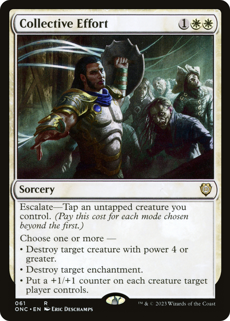 Collective Effort [Phyrexia: All Will Be One Commander] | Impulse Games and Hobbies