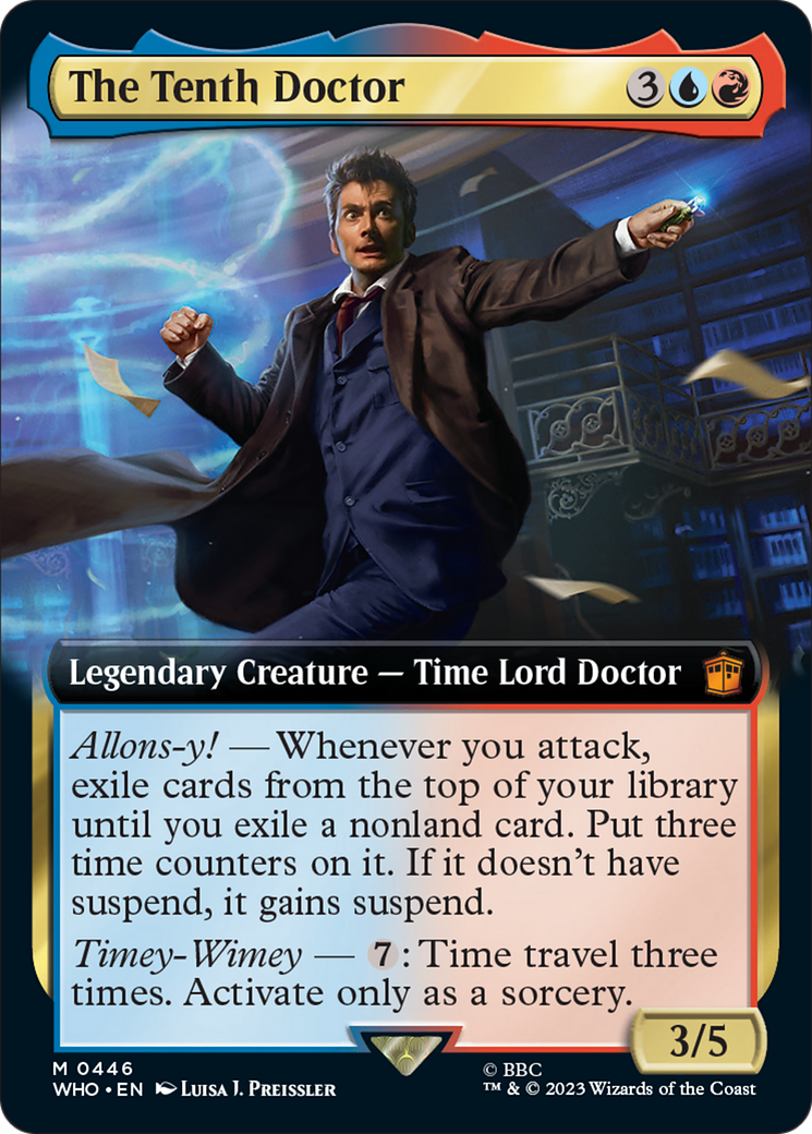 The Tenth Doctor (Extended Art) [Doctor Who] | Impulse Games and Hobbies