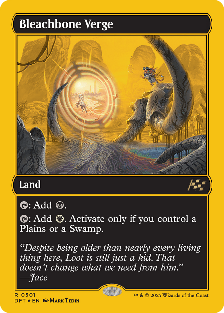 Bleachbone Verge (First-Place Foil) [Aetherdrift] | Impulse Games and Hobbies