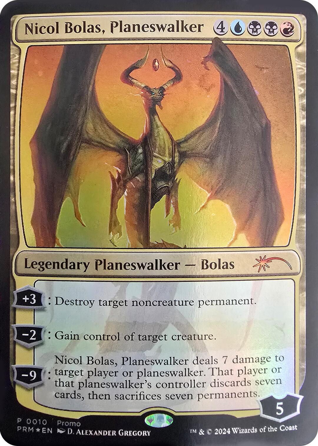 Nicol Bolas, Planeswalker [Media Promos] | Impulse Games and Hobbies