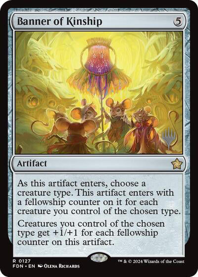 Banner of Kinship (Promo Pack) [Foundations Promos] | Impulse Games and Hobbies