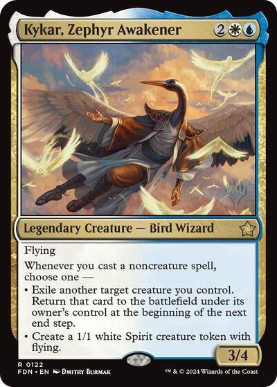 Kykar, Zephyr Awakener (Promo Pack) [Foundations Promos] | Impulse Games and Hobbies