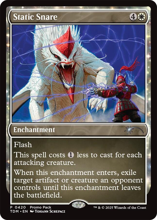 Static Snare [Tarkir: Dragonstorm Promos] | Impulse Games and Hobbies