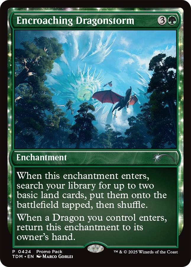 Encroaching Dragonstorm [Tarkir: Dragonstorm Promos] | Impulse Games and Hobbies
