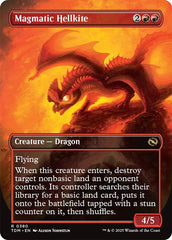Magmatic Hellkite (Borderless) [Tarkir: Dragonstorm] | Impulse Games and Hobbies