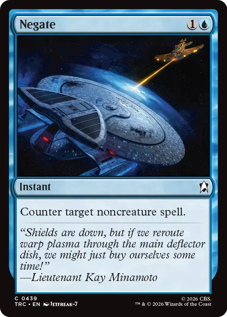 Negate (Surge Foil) [Star Trek Commander] | Impulse Games and Hobbies