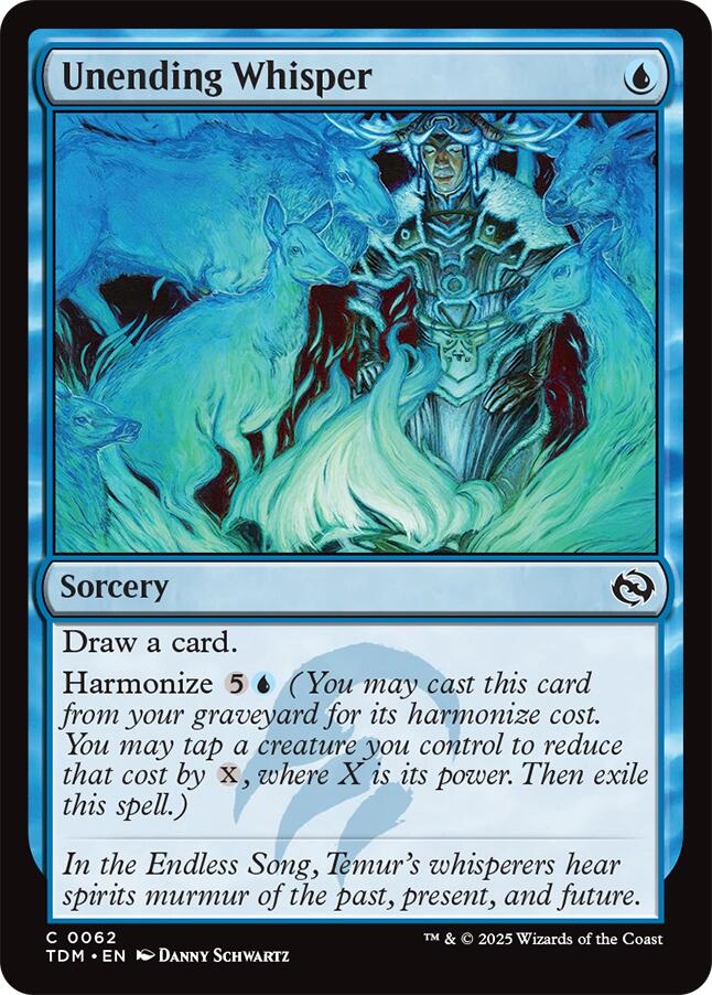 Unending Whisper [Tarkir: Dragonstorm] | Impulse Games and Hobbies