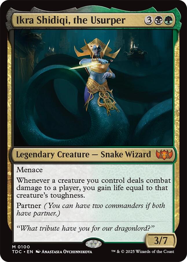 Ikra Shidiqi, the Usurper [Tarkir: Dragonstorm Commander] | Impulse Games and Hobbies
