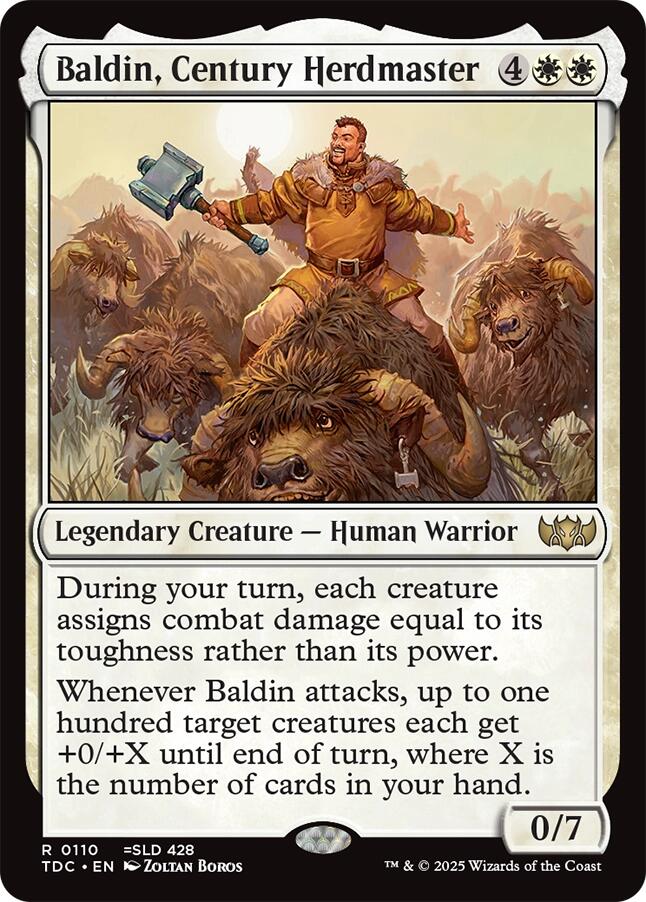 Baldin, Century Herdmaster [Tarkir: Dragonstorm Commander] | Impulse Games and Hobbies