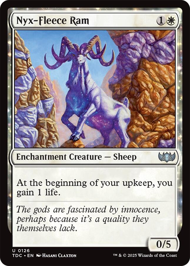 Nyx-Fleece Ram [Tarkir: Dragonstorm Commander] | Impulse Games and Hobbies