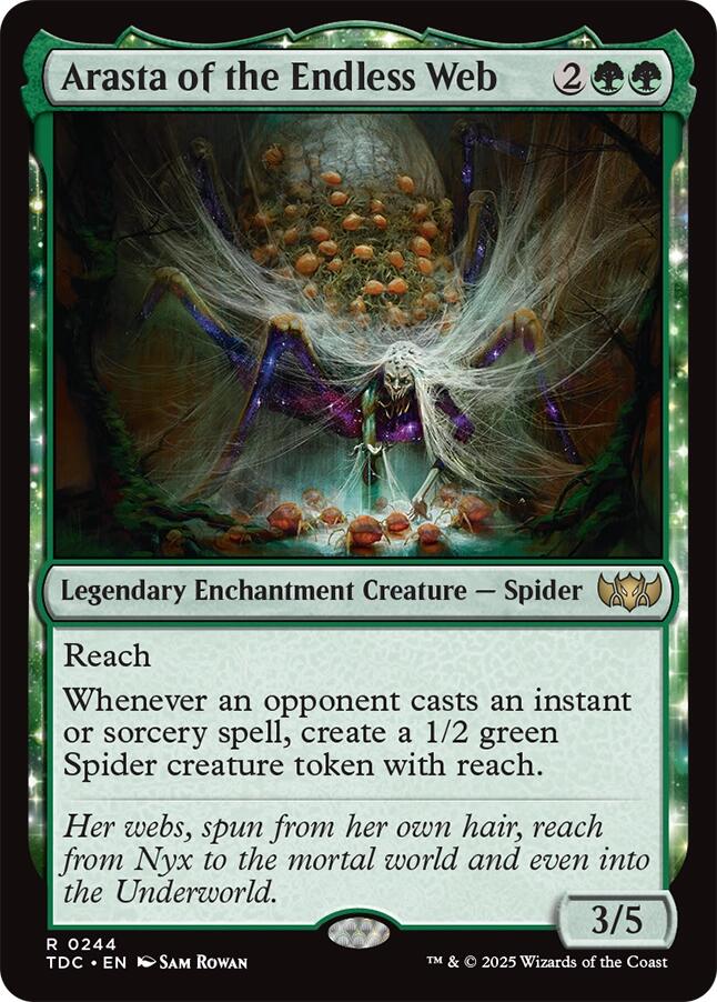 Arasta of the Endless Web [Tarkir: Dragonstorm Commander] | Impulse Games and Hobbies