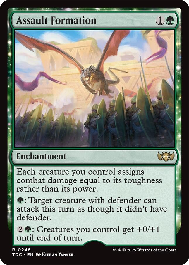 Assault Formation [Tarkir: Dragonstorm Commander] | Impulse Games and Hobbies