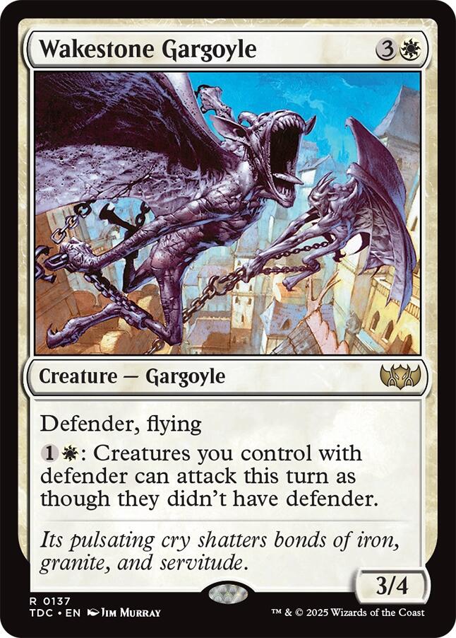 Wakestone Gargoyle [Tarkir: Dragonstorm Commander] | Impulse Games and Hobbies