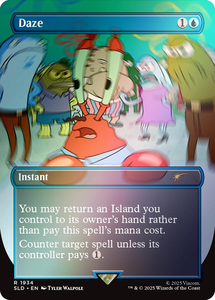 Daze (Rainbow Foil) [Secret Lair Drop Series] | Impulse Games and Hobbies