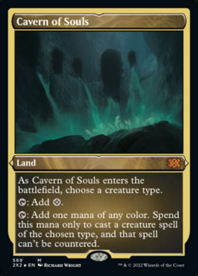 Cavern of Souls (Foil Etched) [Double Masters 2022] | Impulse Games and Hobbies