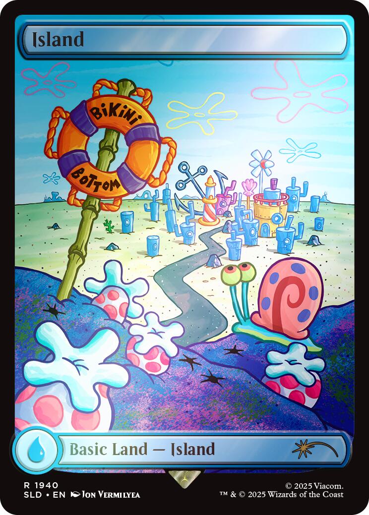 Island (1940) (Rainbow Foil) [Secret Lair Drop Series] | Impulse Games and Hobbies