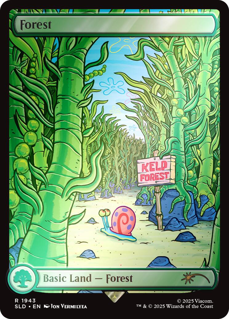 Forest (1943) (Rainbow Foil) [Secret Lair Drop Series] | Impulse Games and Hobbies