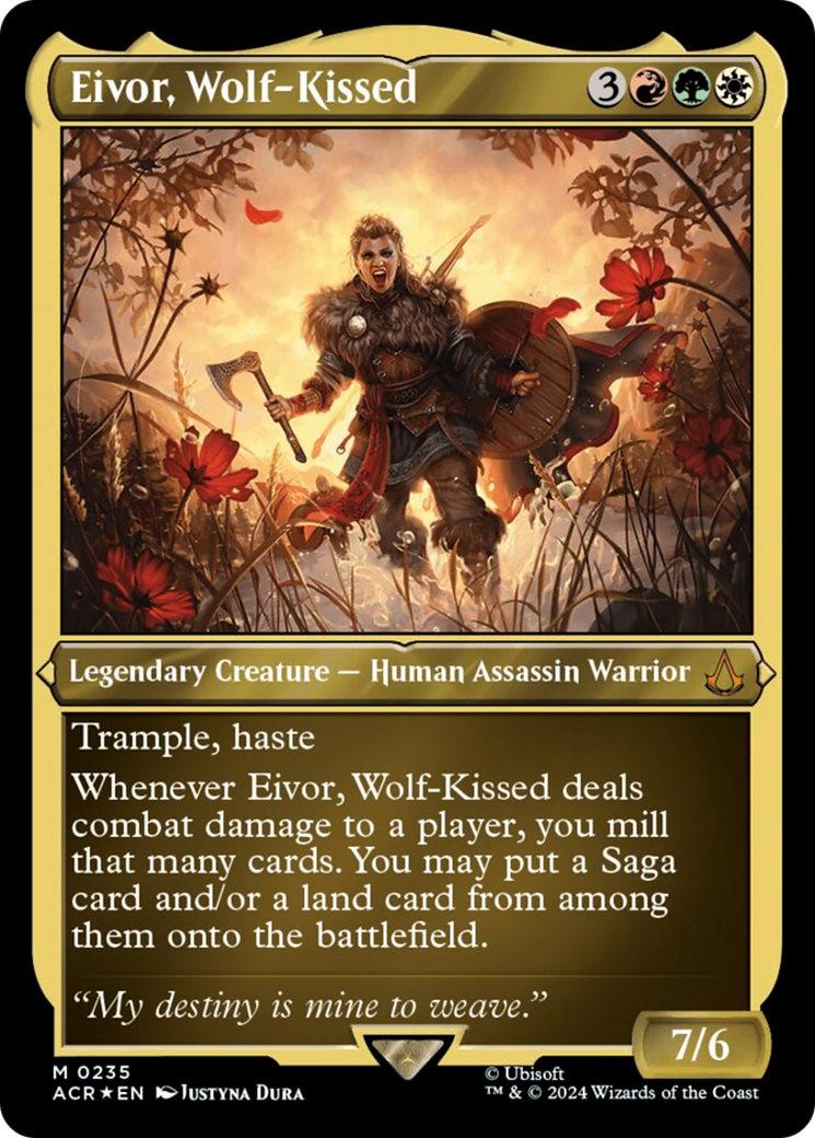 Eivor, Wolf-Kissed (Foil Etched) [Assassin's Creed] | Impulse Games and Hobbies