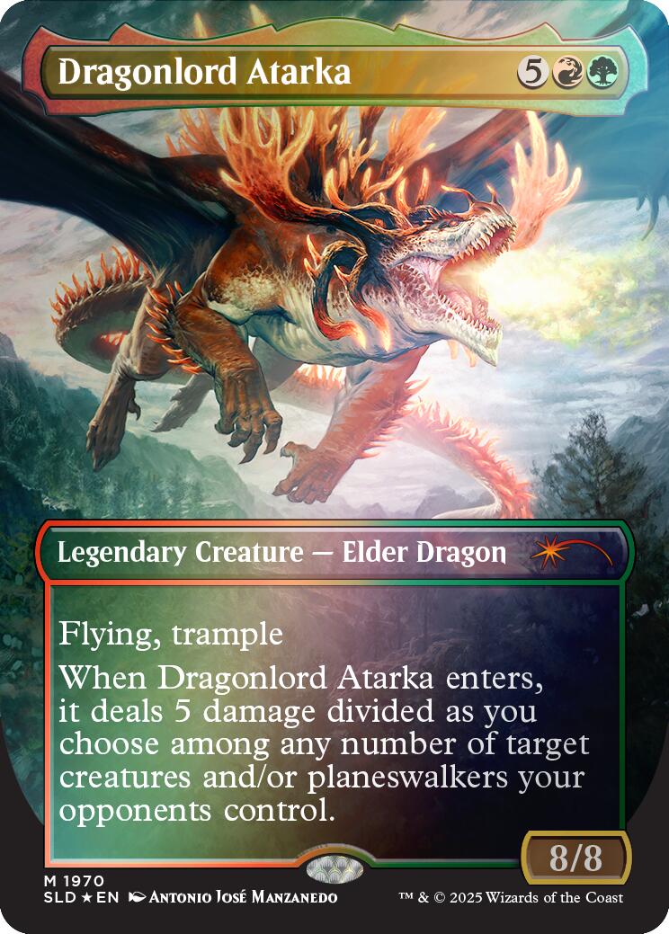 Dragonlord Atarka (Rainbow Foil) [Secret Lair Drop Series] | Impulse Games and Hobbies