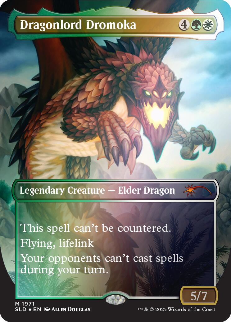 Dragonlord Dromoka (Rainbow Foil) [Secret Lair Drop Series] | Impulse Games and Hobbies