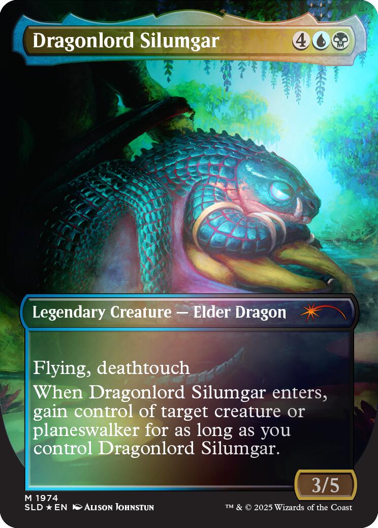 Dragonlord Silumgar (Rainbow Foil) [Secret Lair Drop Series] | Impulse Games and Hobbies