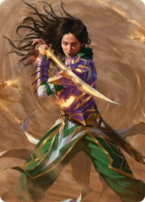 Descendant of Storms Art Card (2/54) [Tarkir: Dragonstorm Art Series] | Impulse Games and Hobbies