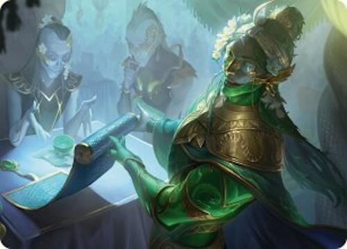 Sibsig Appraiser Art Card (8/54) [Tarkir: Dragonstorm Art Series] | Impulse Games and Hobbies