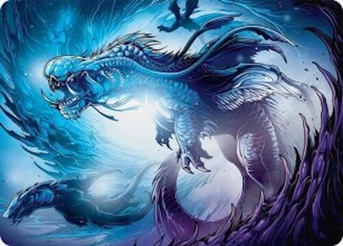 Roiling Dragonstorm Art Card (33/54) [Tarkir: Dragonstorm Art Series] | Impulse Games and Hobbies