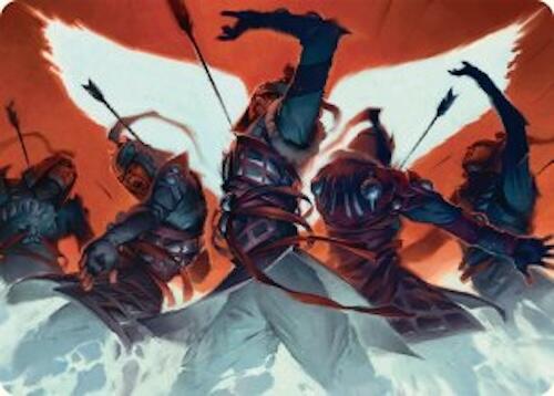 Desperate Measures Art Card (11/54) [Tarkir: Dragonstorm Art Series] | Impulse Games and Hobbies