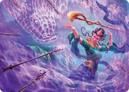 Snakeskin Veil Art Card (19/54) [Tarkir: Dragonstorm Art Series] | Impulse Games and Hobbies