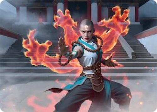 Flamehold Grappler Art Card (24/54) [Tarkir: Dragonstorm Art Series] | Impulse Games and Hobbies
